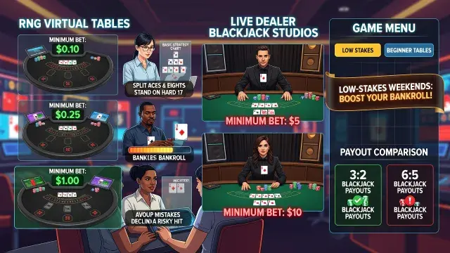 Online Blackjack Minimum Bet: Betting Limits, Strategies, and the Best Casinos for the Lowest Stakes