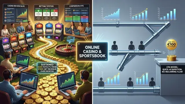 How Rev-Share and CPA Models Shape iGaming Affiliate Deals