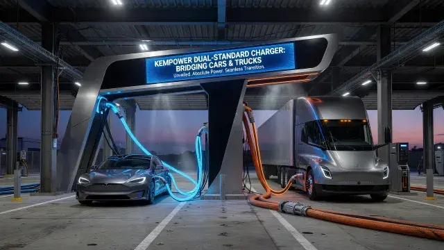 Kempower Unveils Dual-Standard Charger Bridging Cars and Trucks