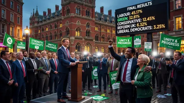 Polanski Holds Firm as Greens Surge Past Tories in Holborn