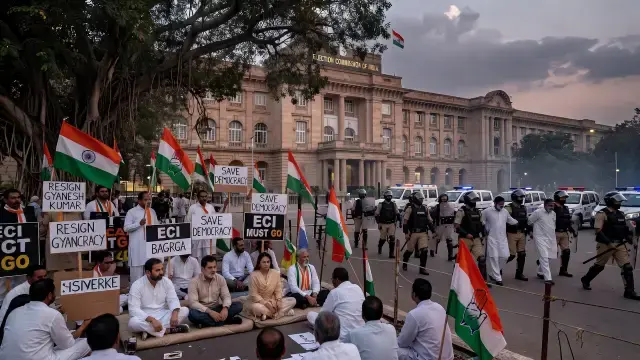 Police Clear Gandhi-Led Protest Over Indian Voter List Dispute